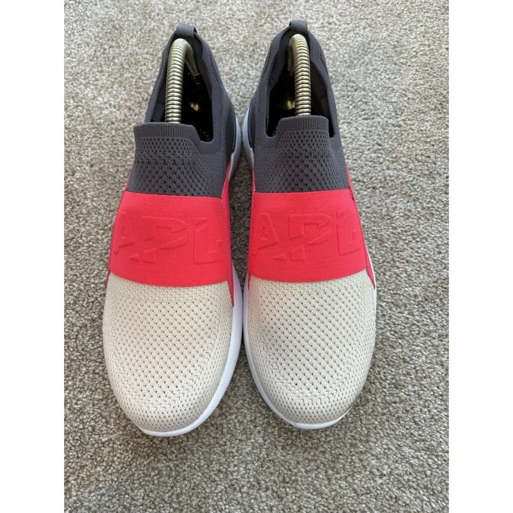 APL‎ Techloom Bliss Pink Knit Slip On Training Shoes Sneakers Women's Size 11